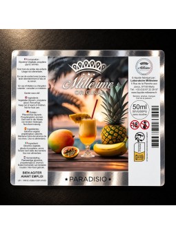 Millésime | E-liquide | Gamme Original 50ML | Paradisio / 50ML