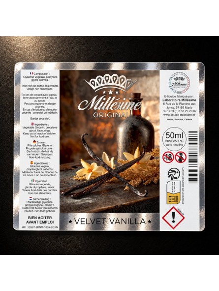 Millésime | E-liquide | Gamme Original 50ML | Crazy Hug