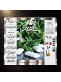 Millésime | E-liquide | Gamme Original 50ML | Malamenthe