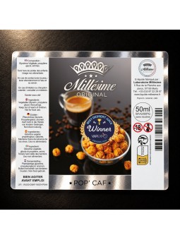 Millésime | E-liquide | Gamme Original 50ML | Pop'Caf