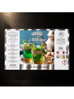 Millésime | E-liquide | Gamme Original 100ML | Liquide | Vape | Thé Marocain