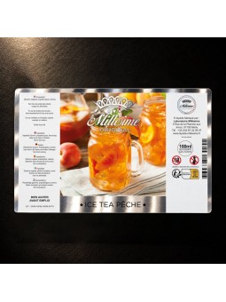 Millésime | E-liquide | Gamme Original 100ML | Ice Tea Peche