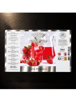 Millésime | E-liquide | Gamme Original 100ML | Ice Fraise